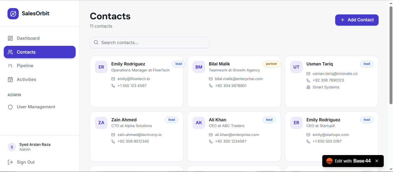 SalesOrbit CRM gallery image