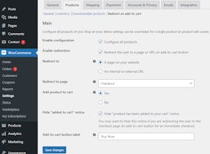WooCommerce Redirect on Add To Cart gallery image