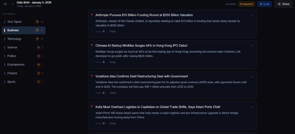 dBriefMe gallery image