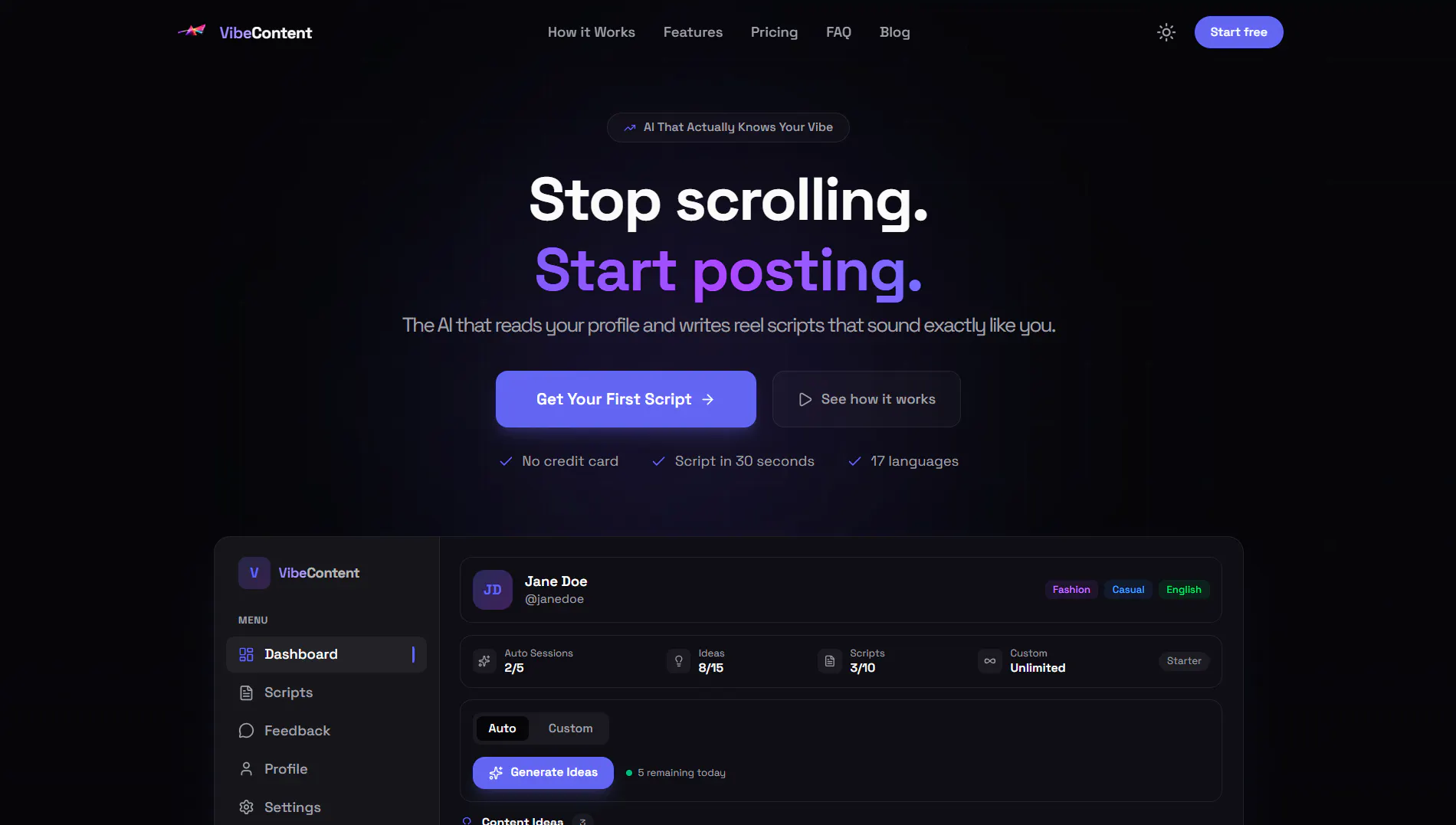 VibeContent gallery image