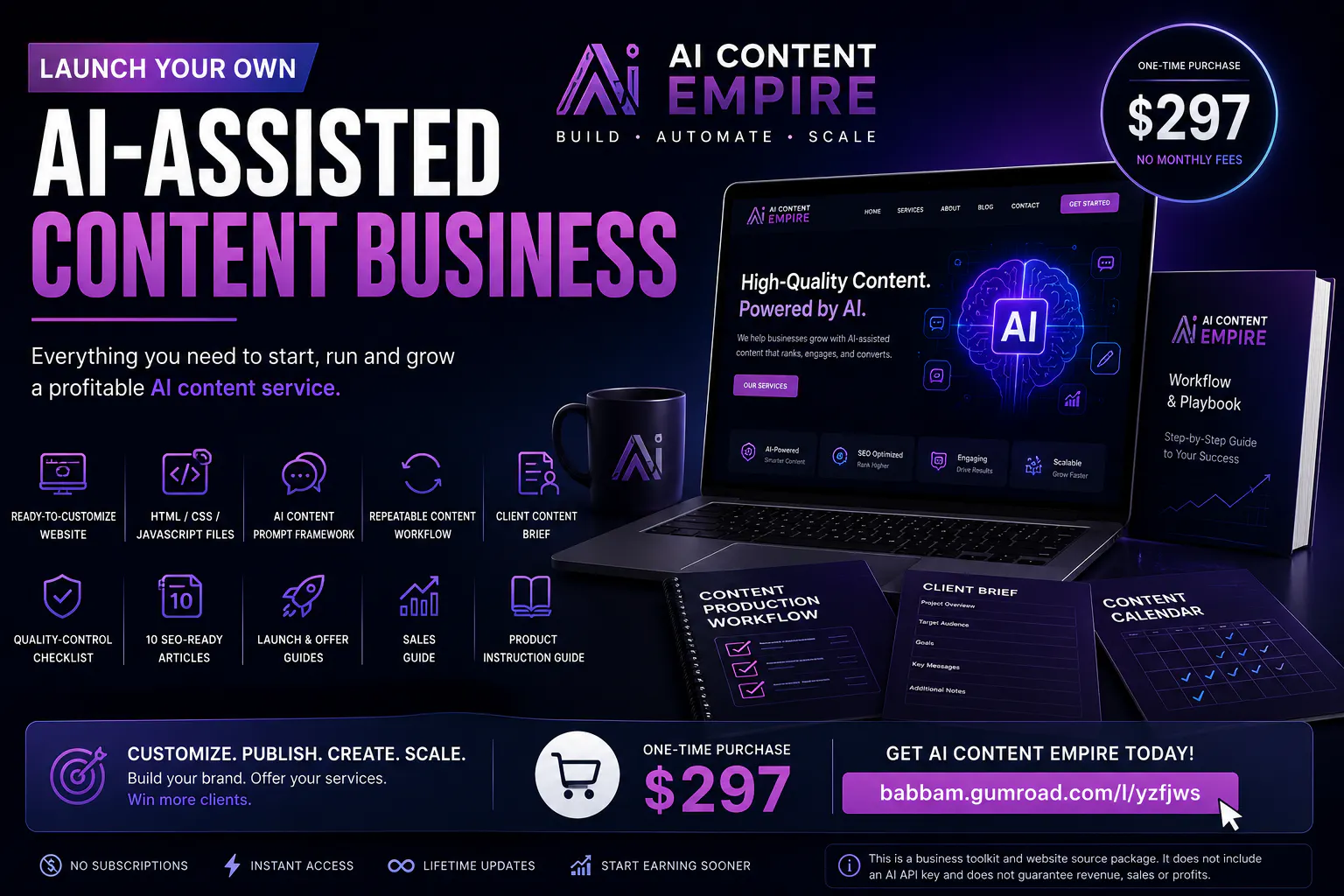 AI Content Empire by HARTWELL gallery image