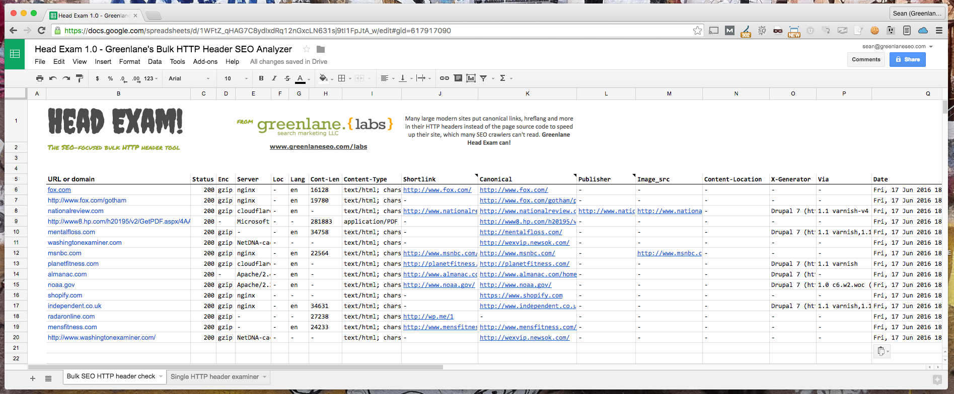 HEAD EXAM gallery image