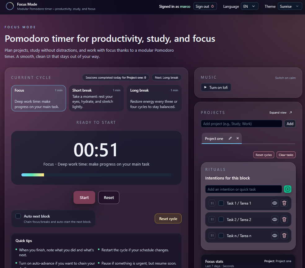 Pomodoro | Focus Mode gallery image