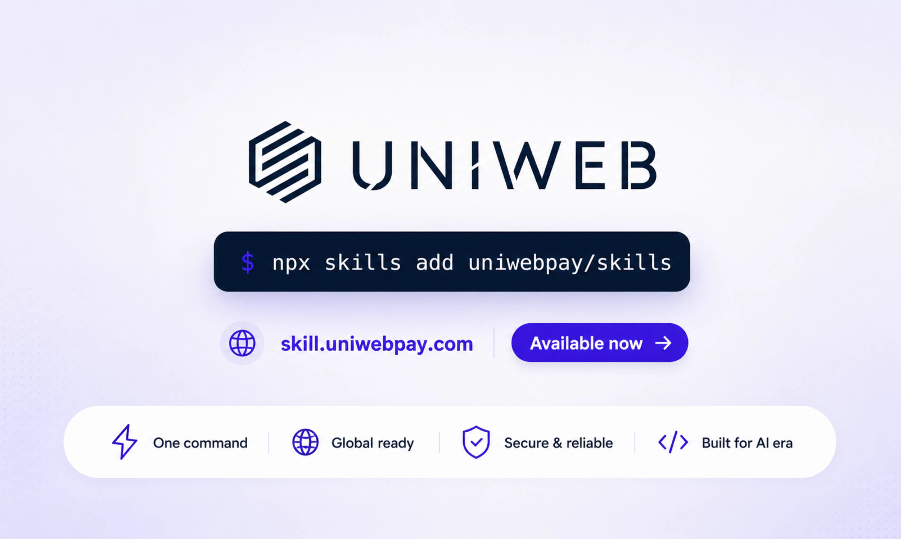UniwebPay Skill gallery image