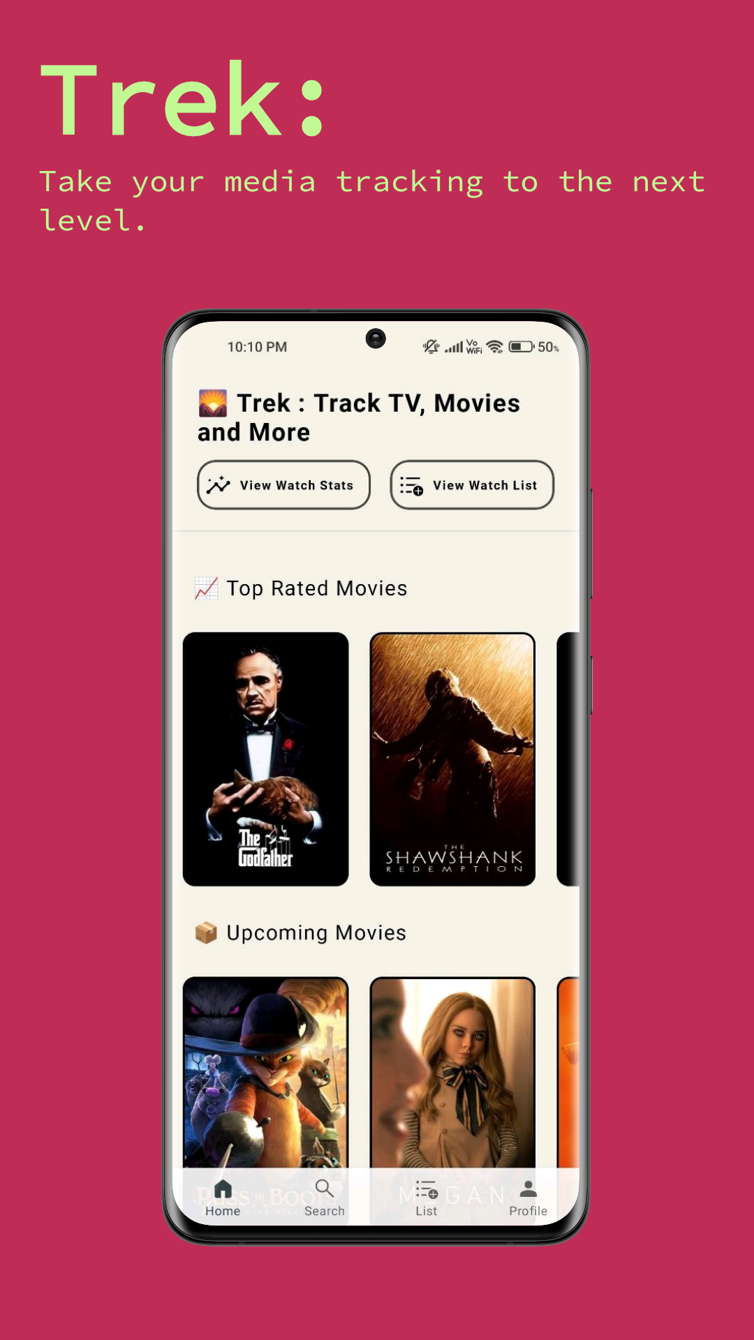Trek: Track Movies, Tv and More media 4