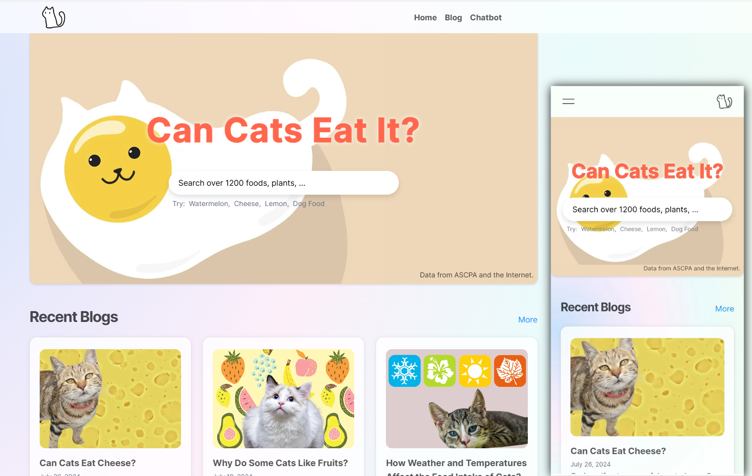 startuptile Can Cats Eat It?-Instantly check if items are safe for cats