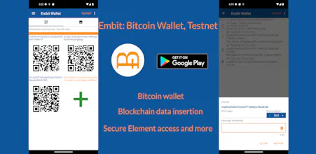 EmbitWallet - Bitcoin Wallet & Messenger gallery image
