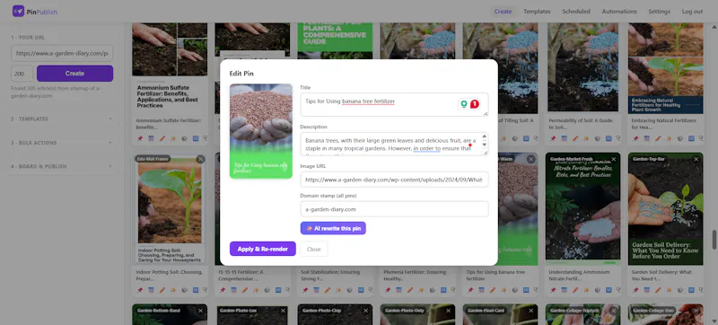 PinPublish screenshot 2