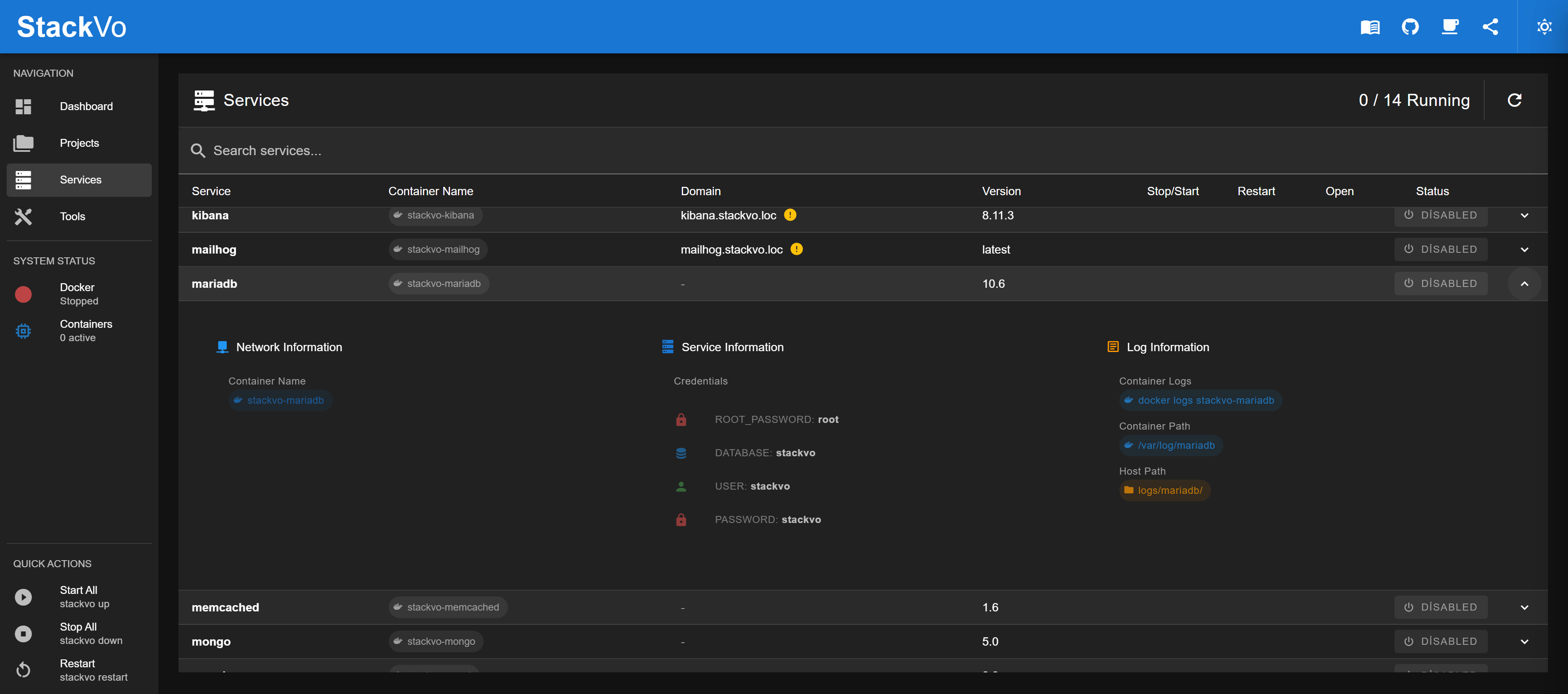 StackVo - Main product screenshot demonstrating key features and user interface