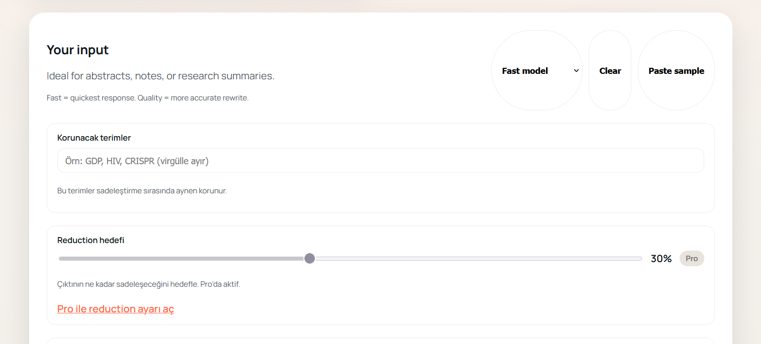 Academic Text → Simple, Clear English gallery image