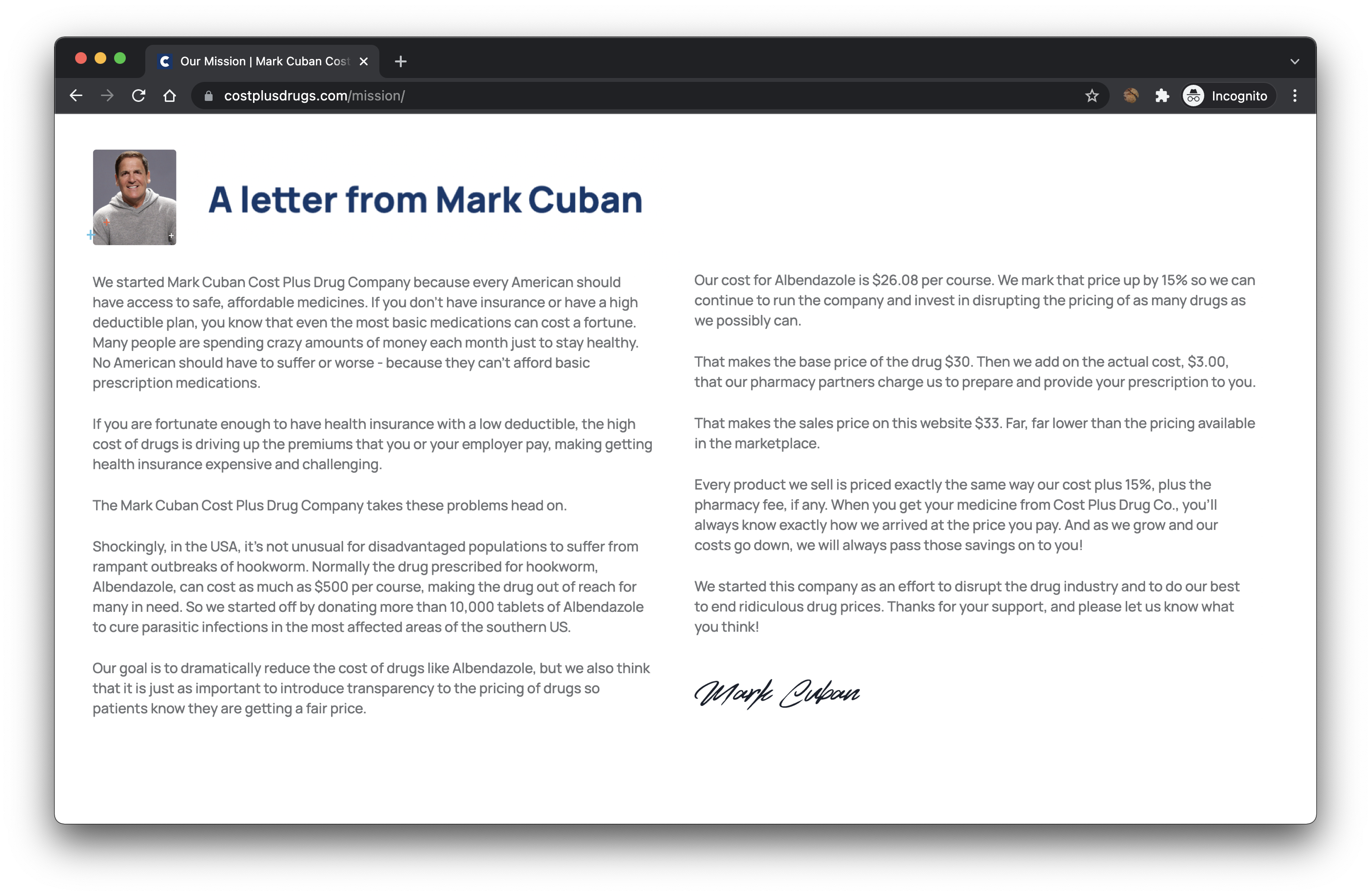 CostPlus Drugs gallery image