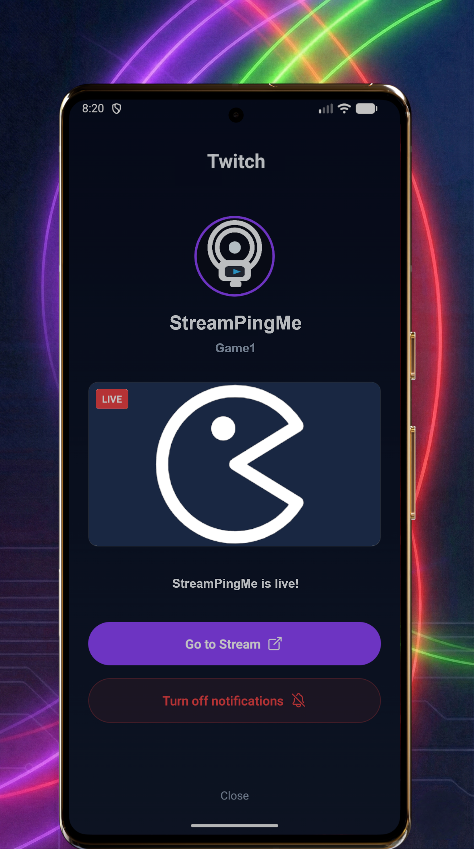 StreamPing gallery image