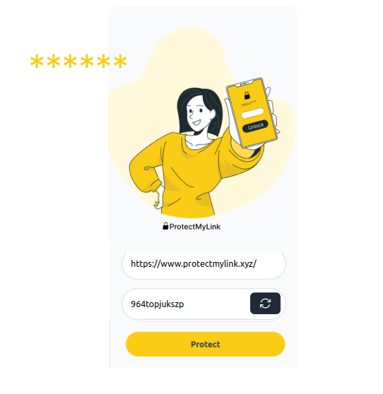 Protect your URL. ProtectMyLink