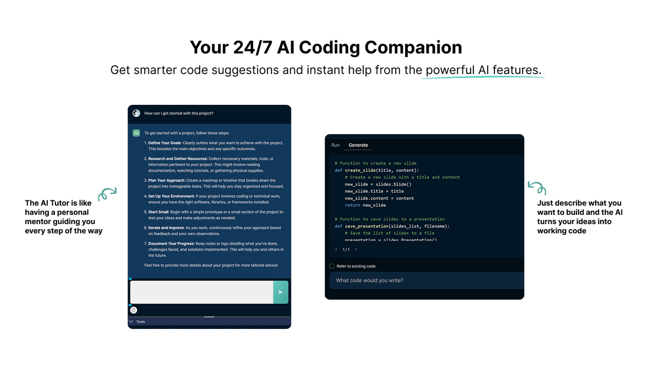 Mídia 5 de Codefriends |Plataforma de aprendizado - Aprenda codificação e IA, simplesmente.