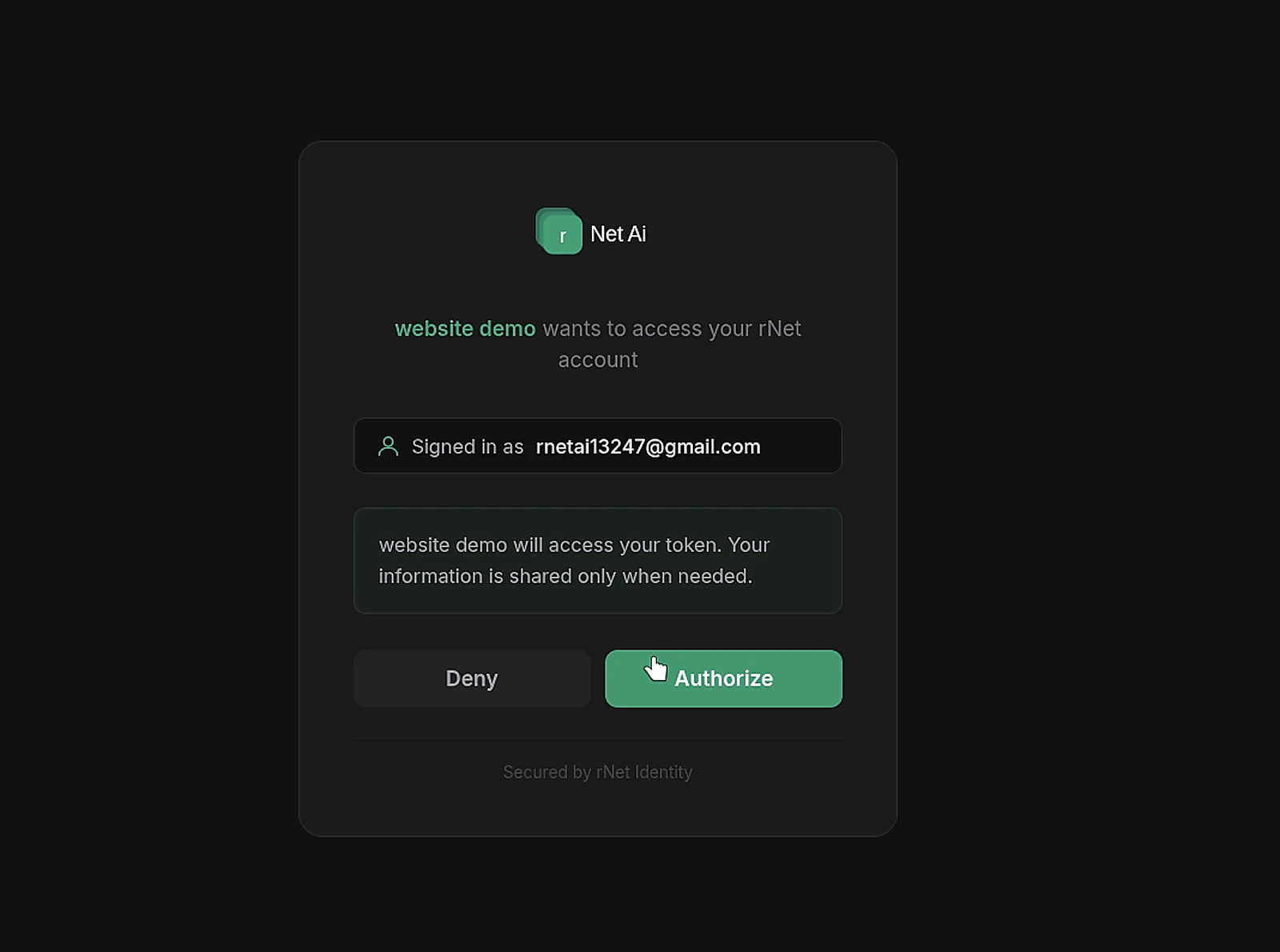 rNet Ai screenshot 4