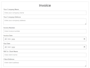 Simple Invoice Generator gallery image