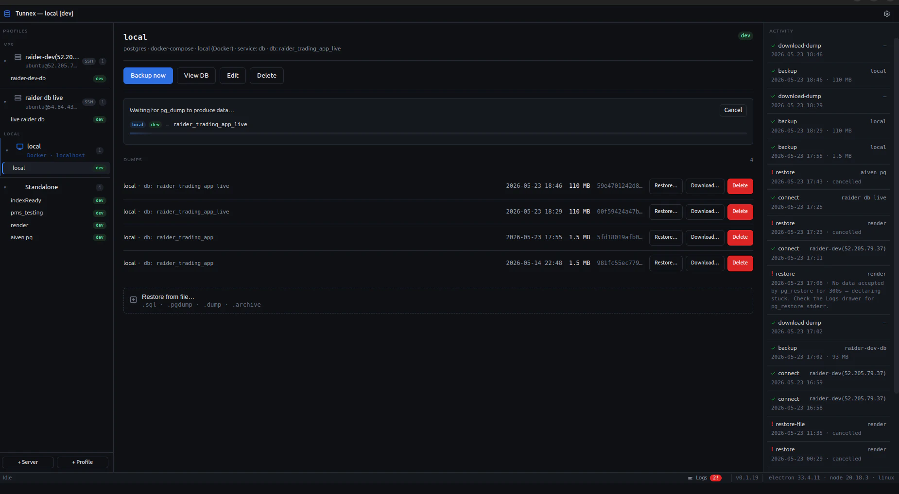 Tunnex screenshot 4