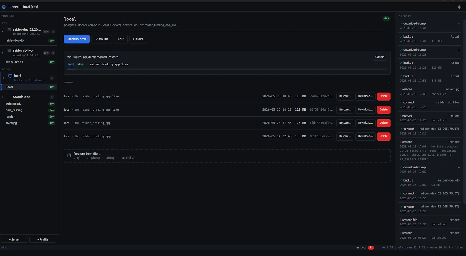 Tunnex screenshot 4