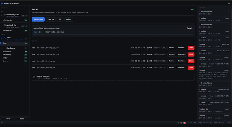 Tunnex screenshot 4