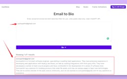 Email 2 Bio media 1