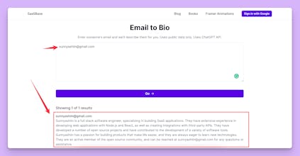 Email 2 Bio gallery image