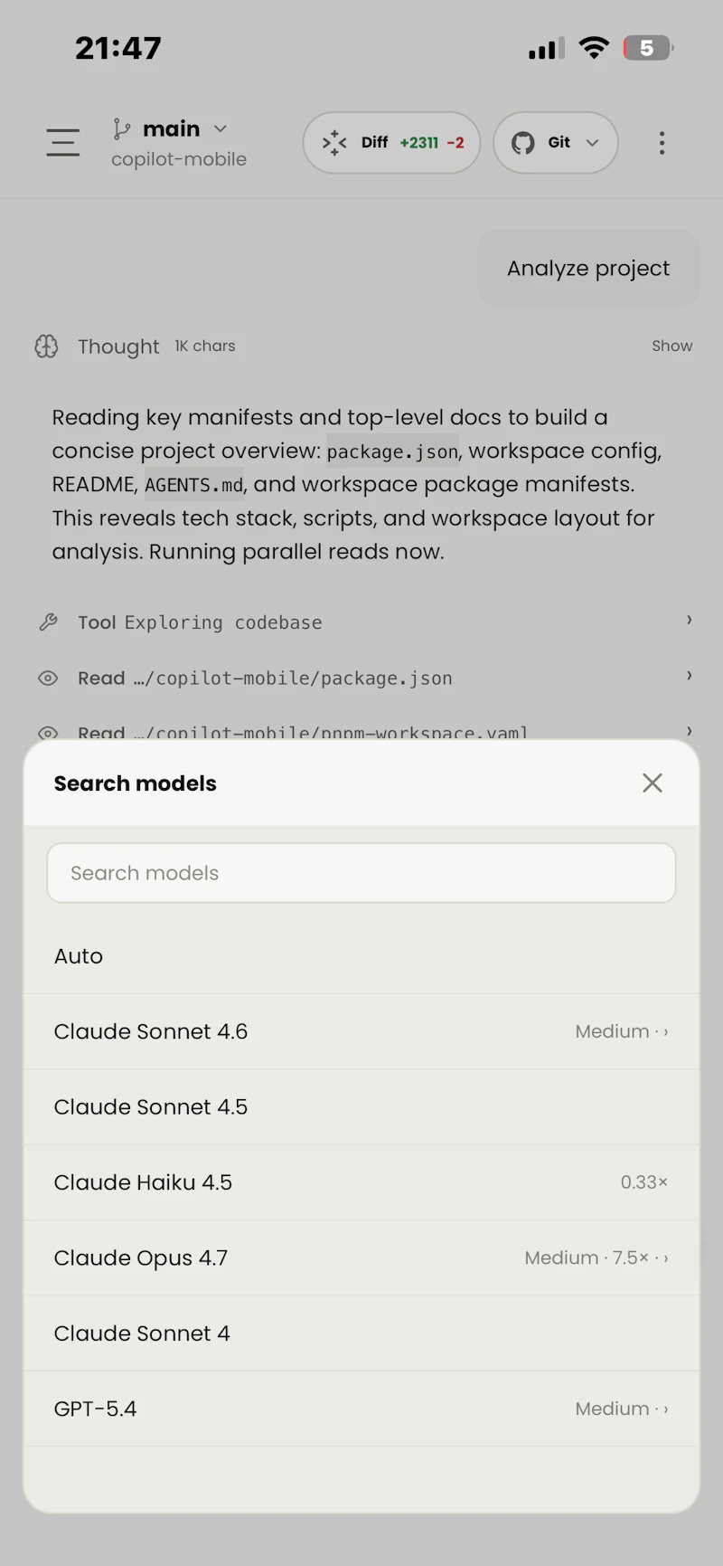 Code Companion Mobile screenshot 3
