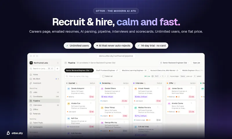 Otter Hire screenshot 2
