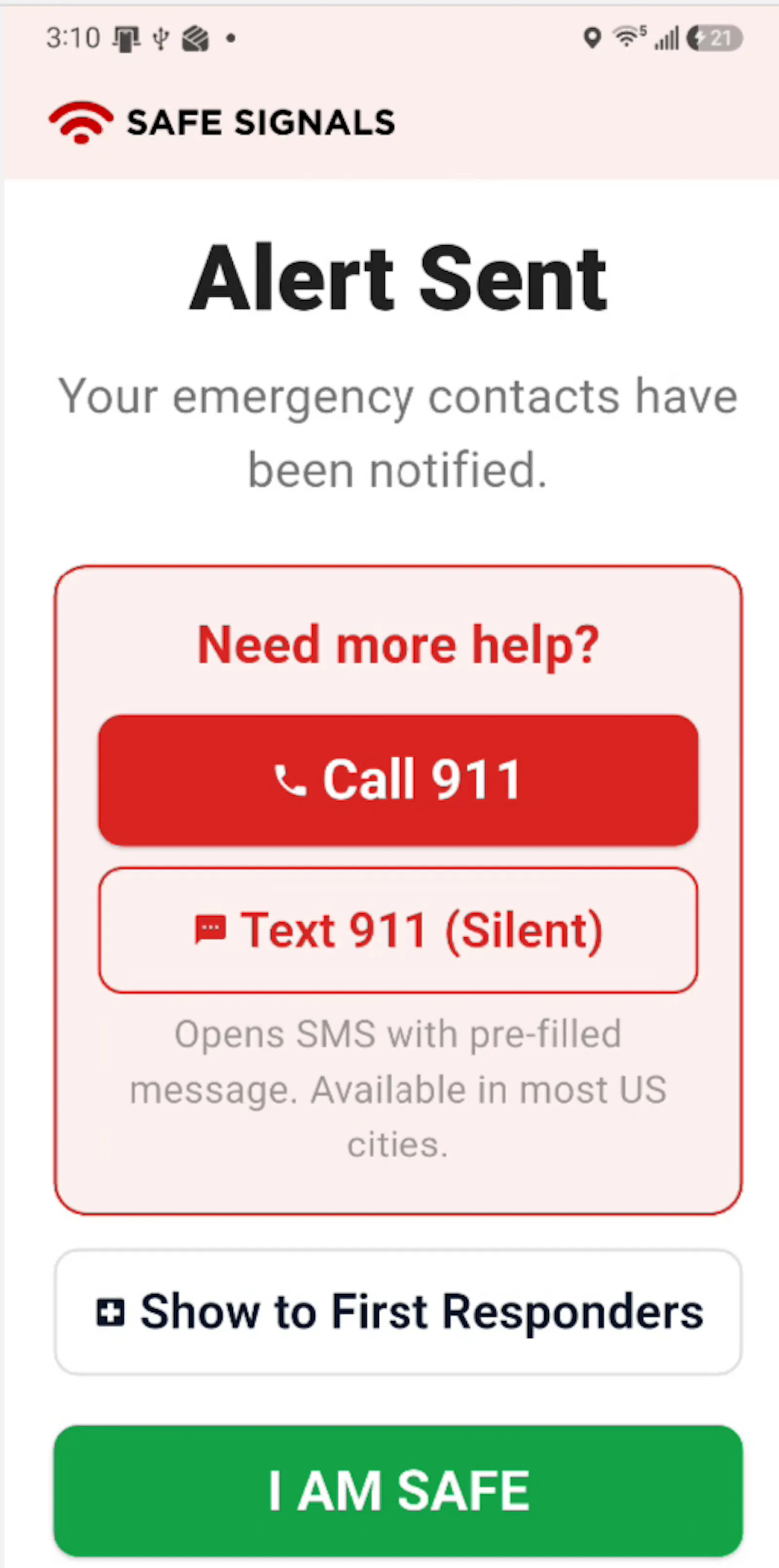 Safe Signals screenshot 6