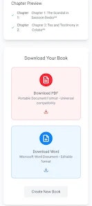 AuthorAI App - Screenshot 4 showing product features and functionality