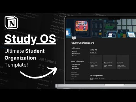 Study OS: Academic Organizer gallery image