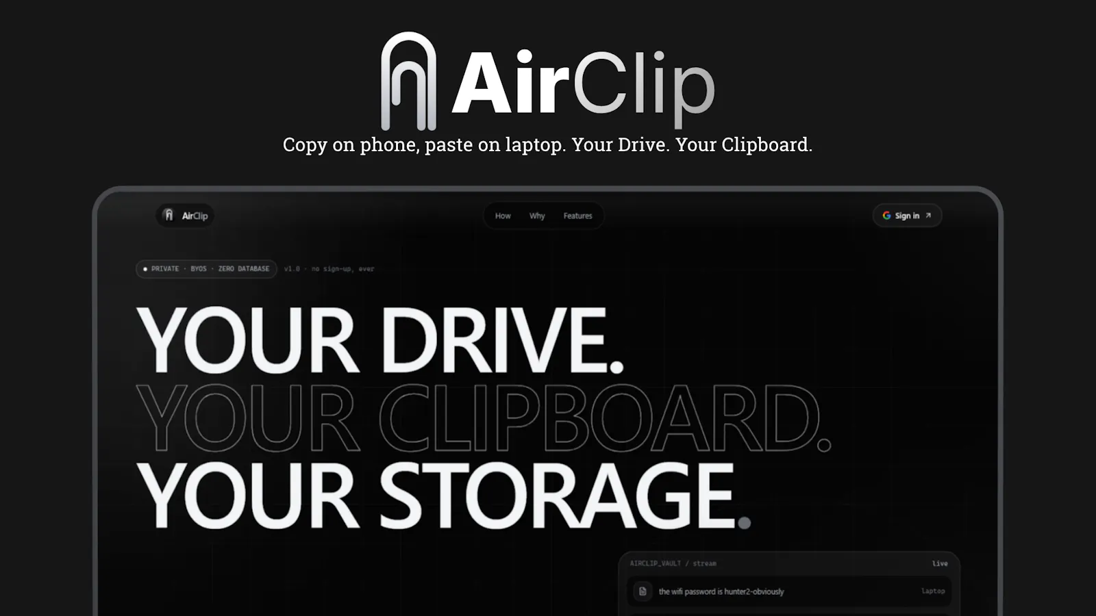 AirClip screenshot 1