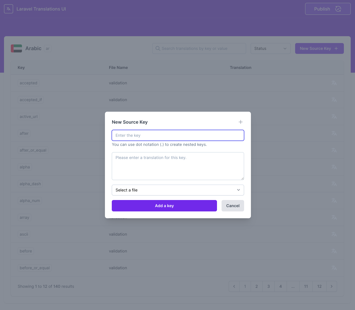 Laravel Translations UI media 4