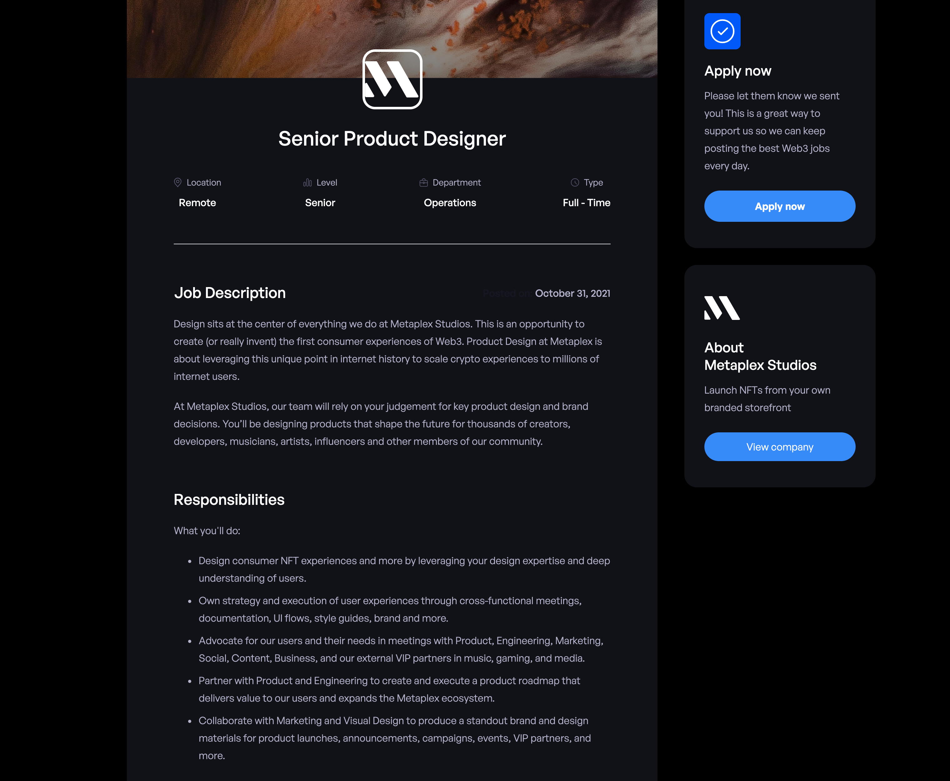 hireWeb3 gallery image