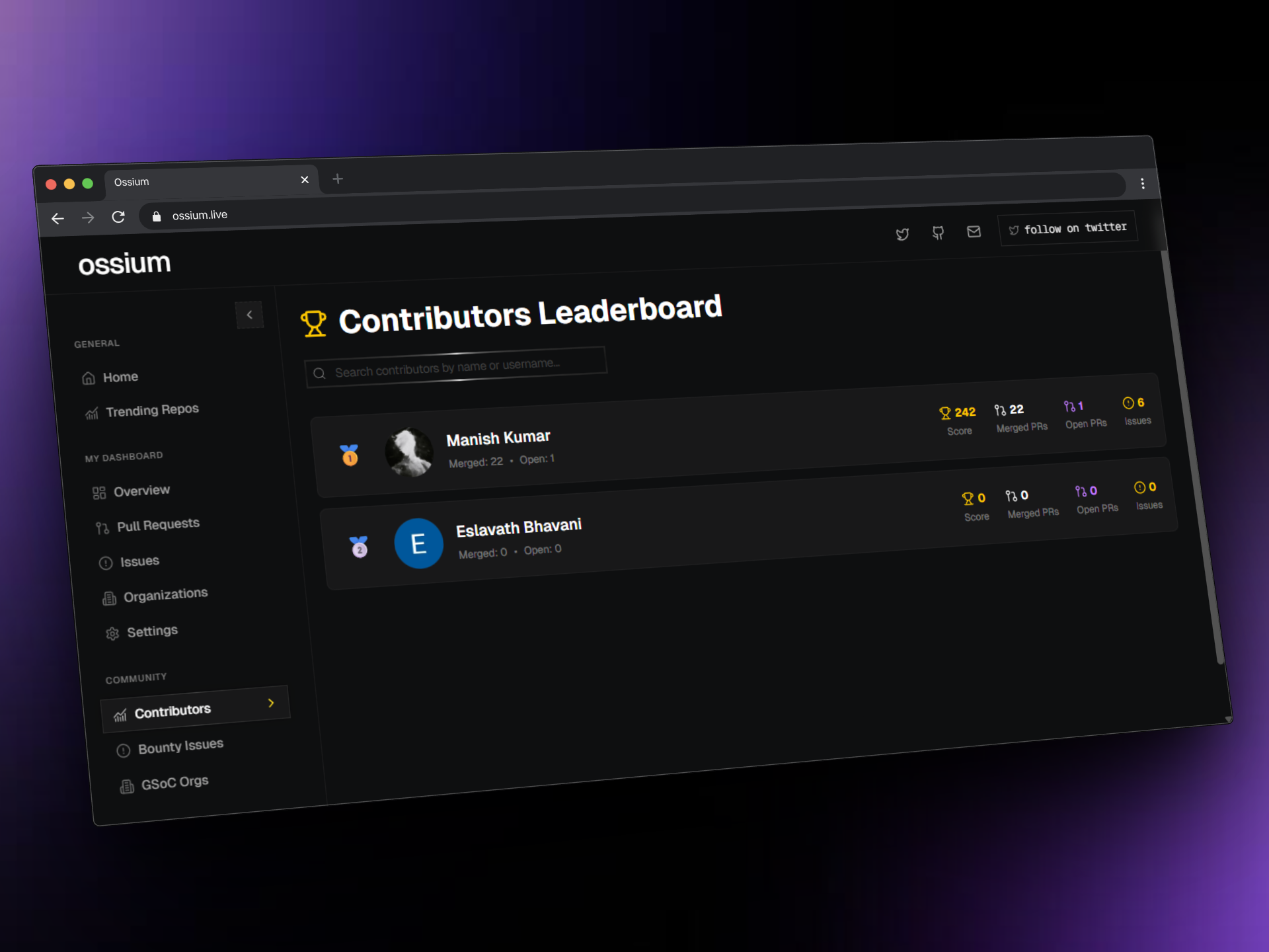 ossium - The True OSS Helper - Screenshot 3 showing product features and functionality