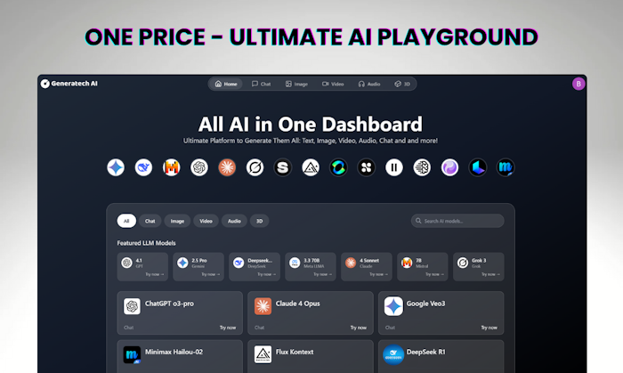 Generatech AI 产品图