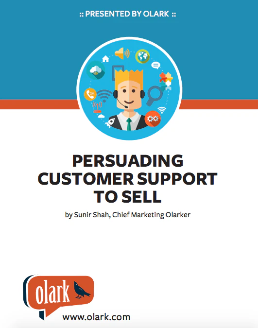 Persuading Customer Support to Sell