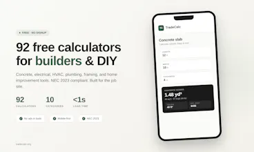 TradeCalc gallery image