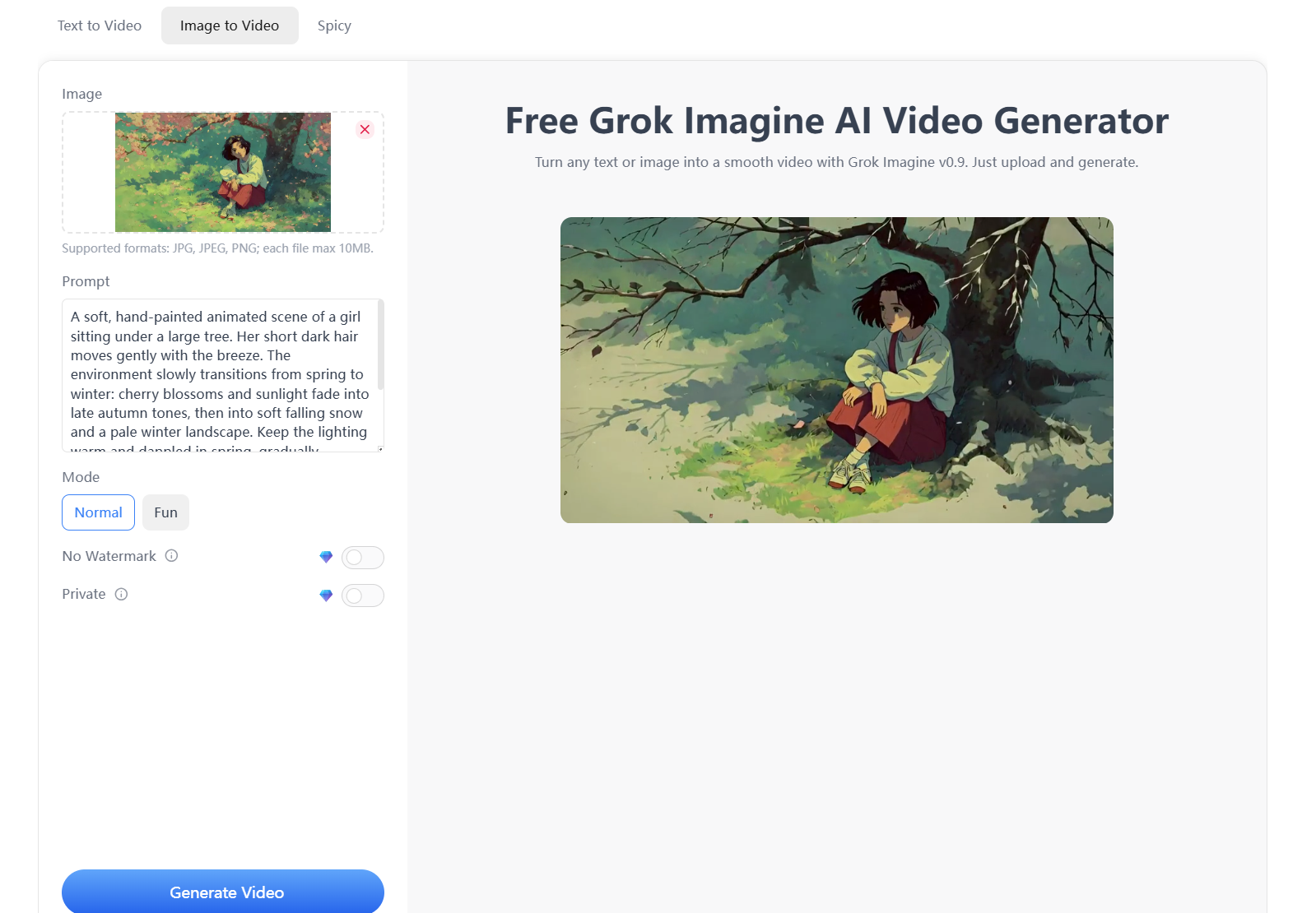 XImagine.io：Grok Imagine Video Generator gallery image