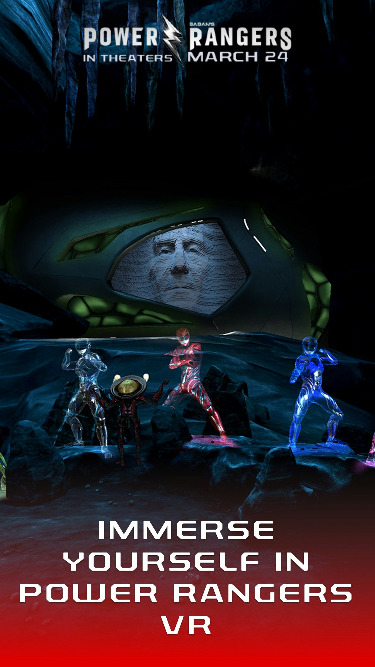 Power Rangers Movie AR/VR App gallery image