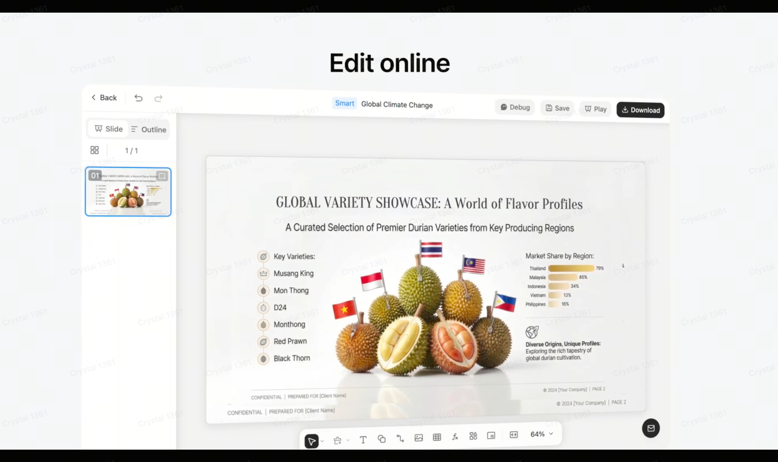 Kimi Slides - Now with Nano Banana Pro - Screenshot 3 showing product features and functionality