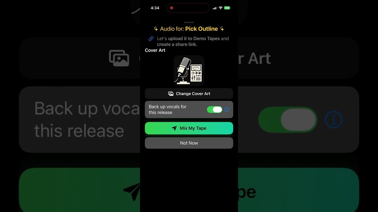 Demo Tapes, Write a Song gallery image