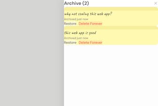 stickie.net — the fastest notes app gallery image