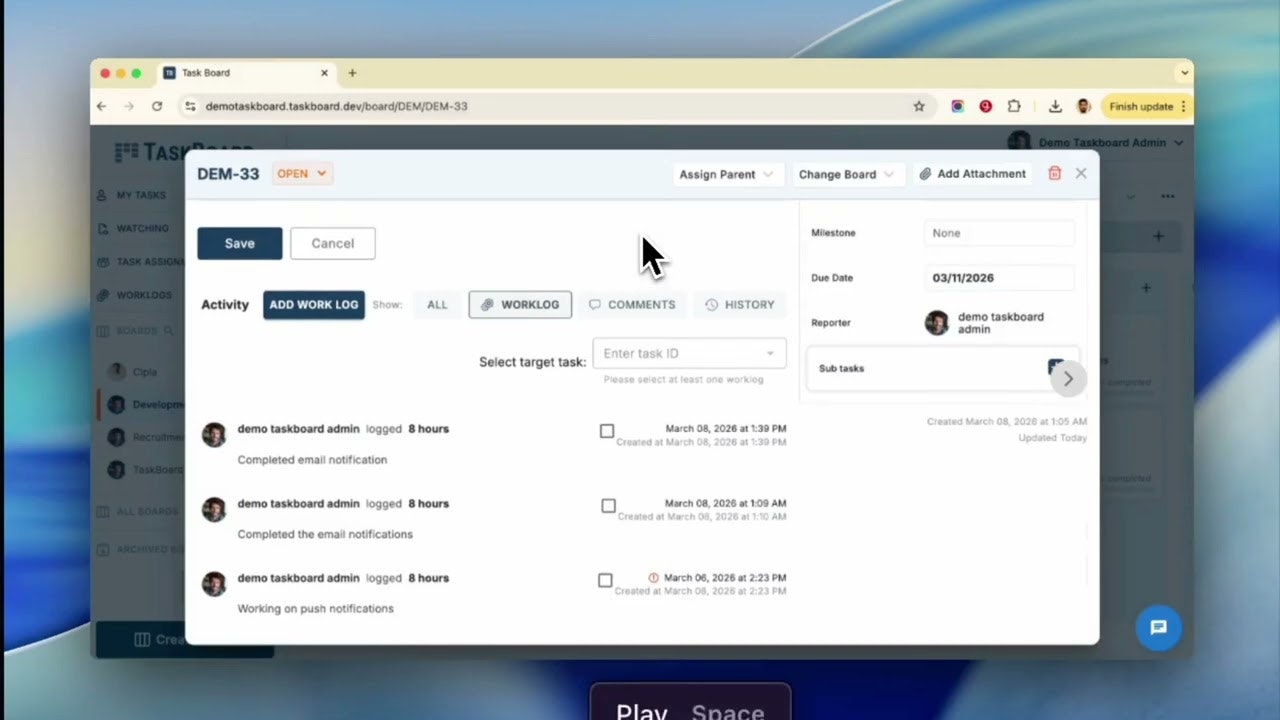 TaskBoard gallery image