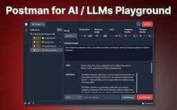 Laika: Postman for AI / LLMs playground. media 1