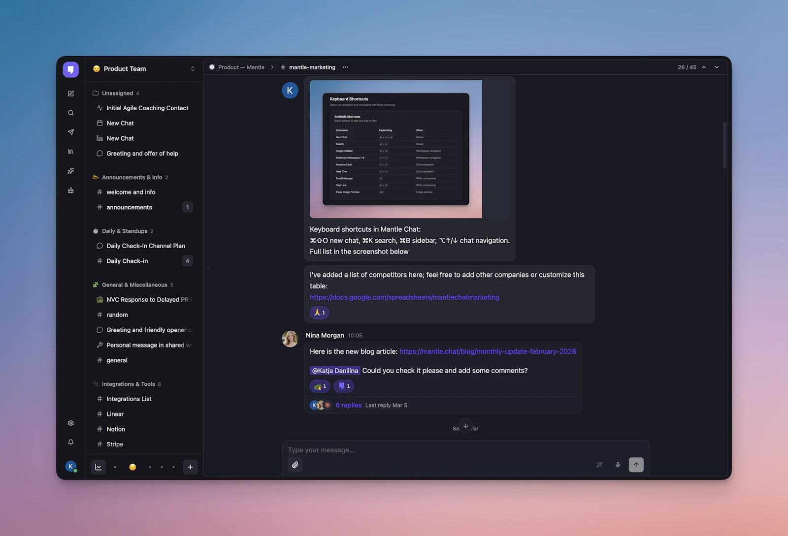 Mantle Chat screenshot 7