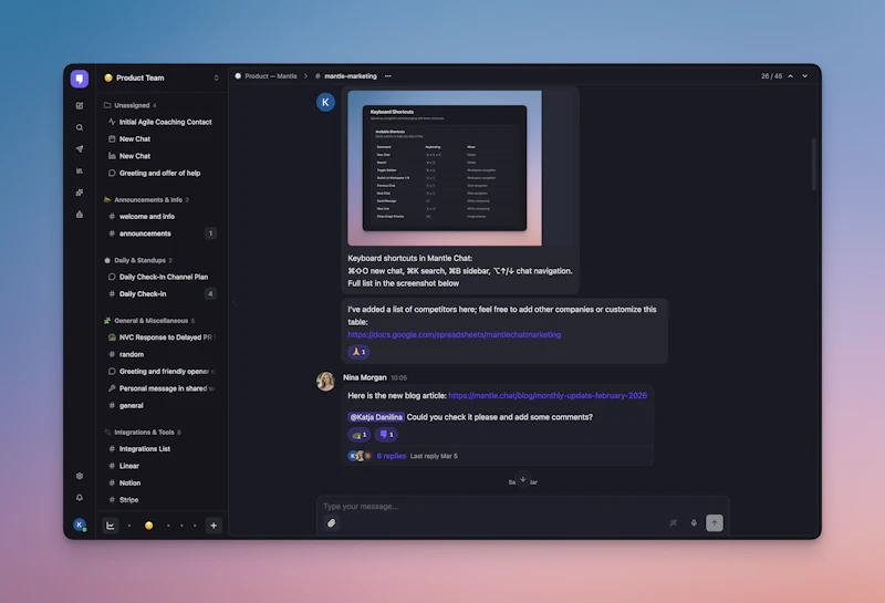 Mantle Chat screenshot 7