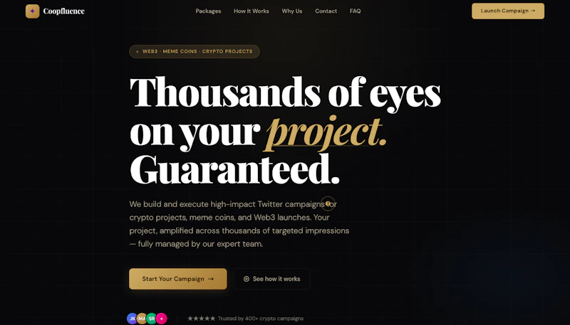 Coopfluence screenshot 2