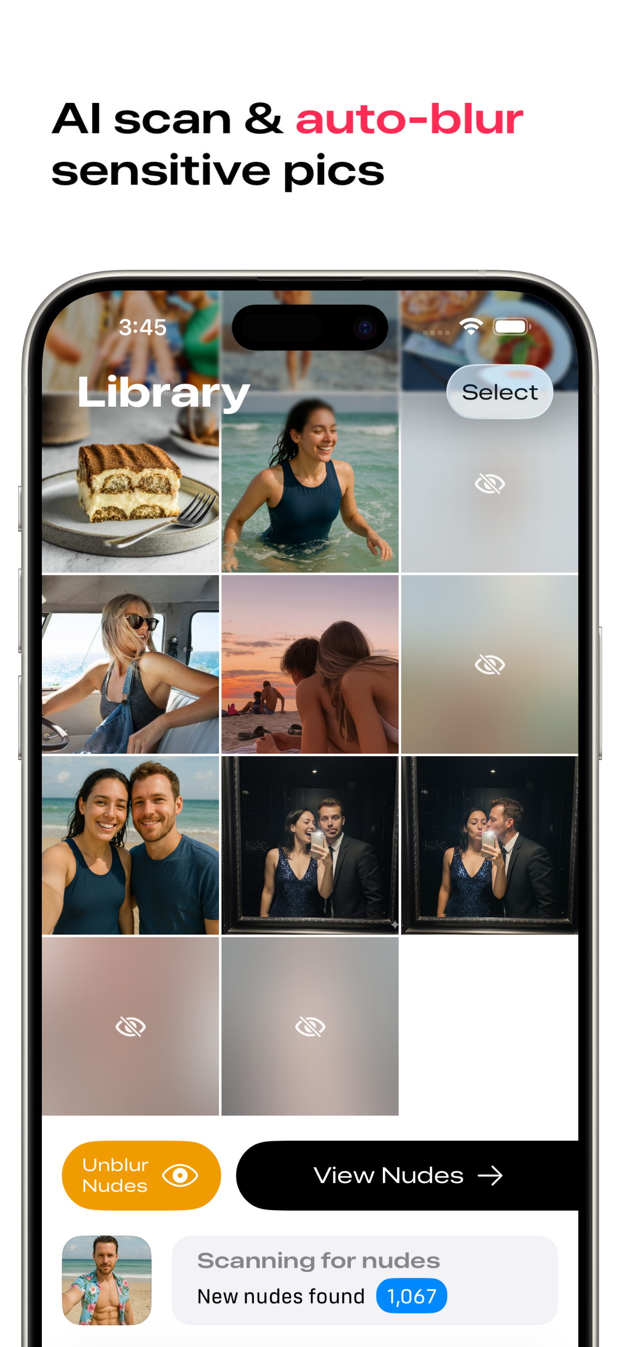UnseeAI Photo Vault gallery image