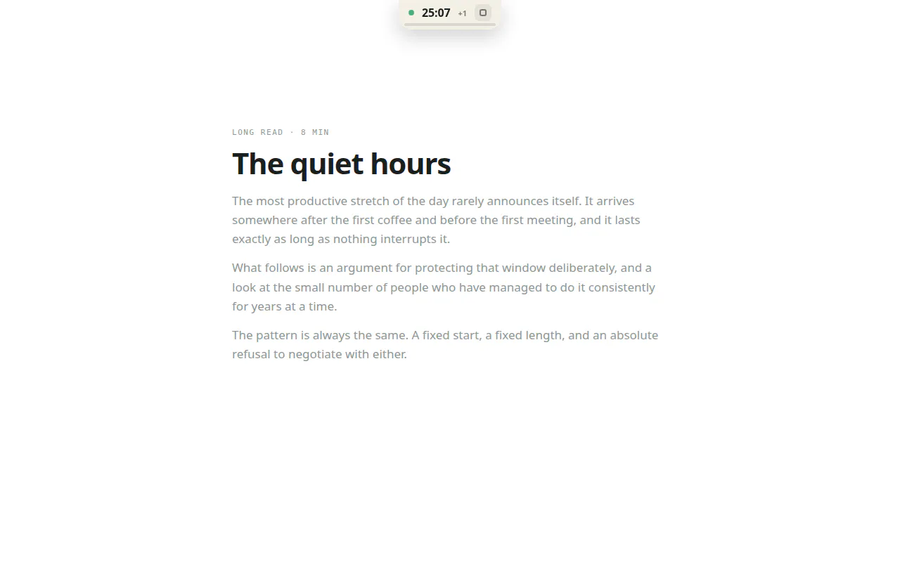 Tuckit screenshot