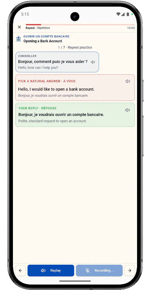 French Ready App gallery image